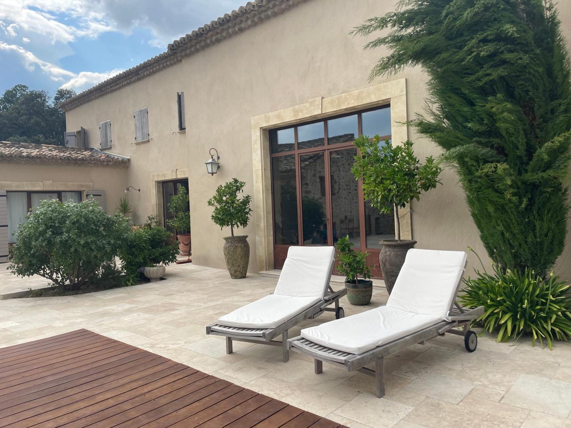 Bed and Breakfast Cote Dentelles Vacqueyras Exterior foto