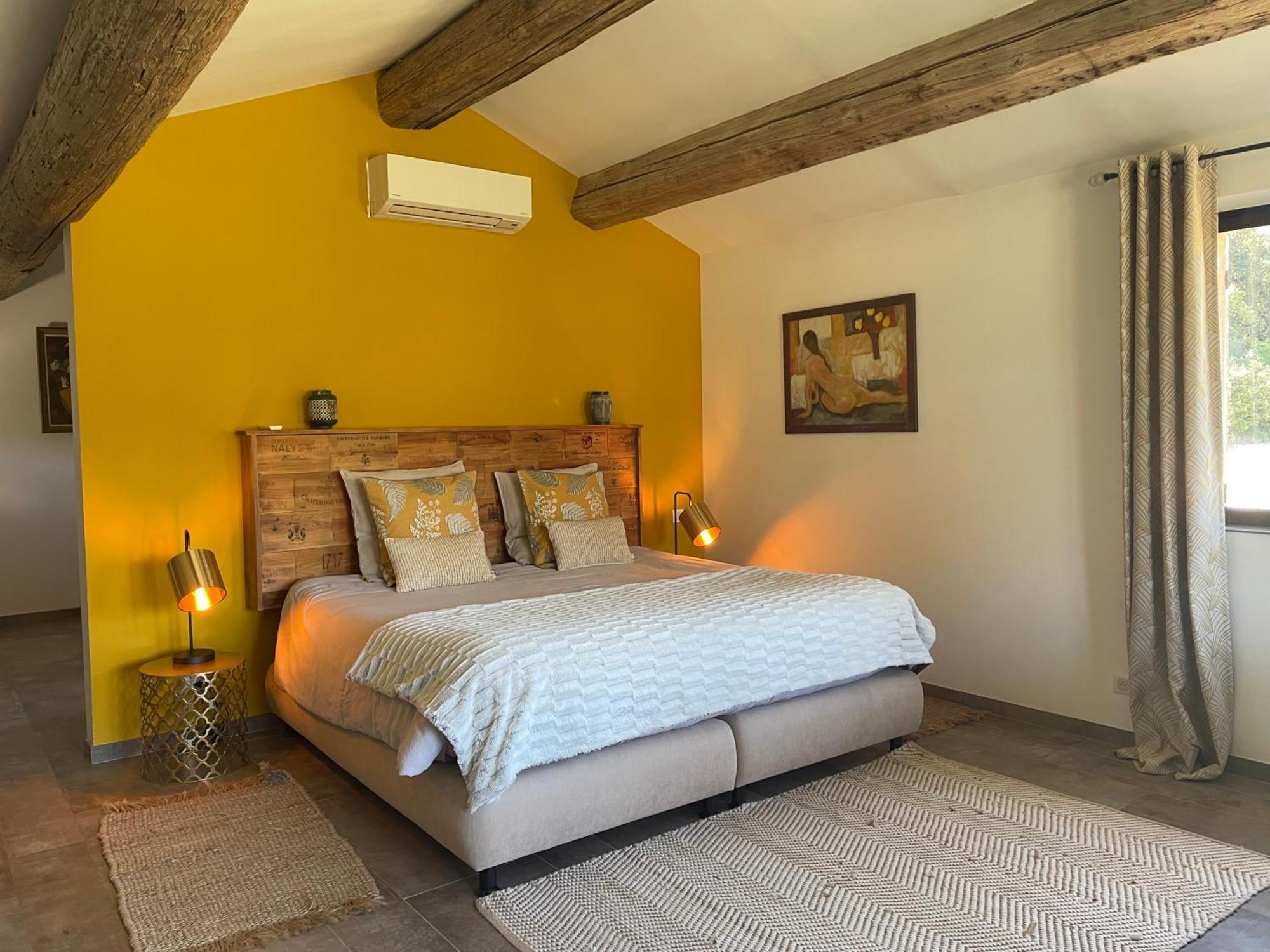 Bed and Breakfast Cote Dentelles Vacqueyras Exterior foto